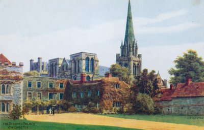 Der Bischofspalast, Chichester von Alfred Robert Quinton