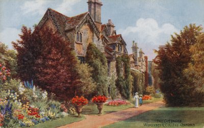 Die Cottages, Worcester College, Oxford von Alfred Robert Quinton