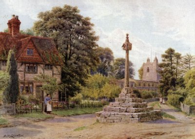 Das Kreuz, East Hagbourne, Berkshire von Alfred Robert Quinton
