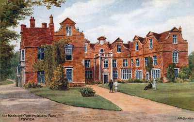 Das Herrenhaus, Christchurch Park, Ipswich von Alfred Robert Quinton