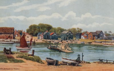 Walberswick Fähre von Alfred Robert Quinton