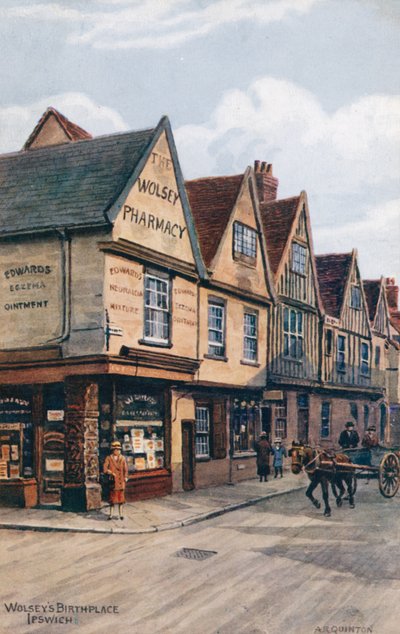 Wolseys Geburtsort, Ipswich von Alfred Robert Quinton