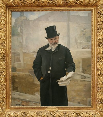Porträt von Adolphe Alphand (1817-1891), 1888 von Alfred Roll