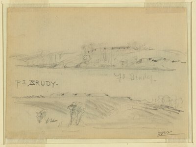 Ft. Brady von Alfred Rudolph Waud