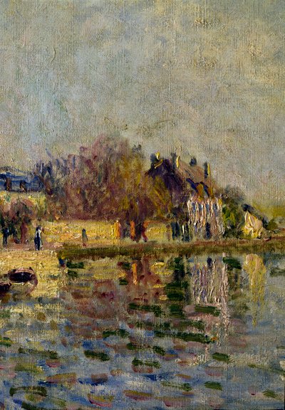 Loing (Detail) von Alfred Sisley