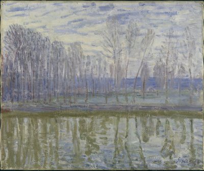An den Ufern der Loing von Alfred Sisley