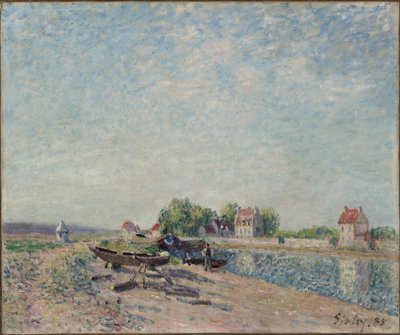 Saint-Mammès, Loing-Kanal von Alfred Sisley