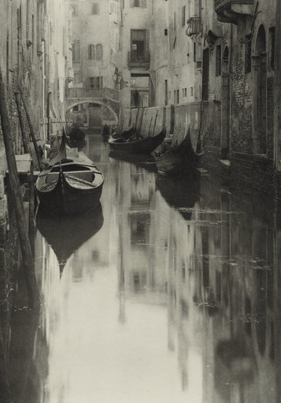 Ein venezianischer Kanal von Alfred Stieglitz