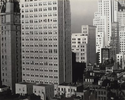 Von meinem Fenster bei An American Place, Norden von Alfred Stieglitz