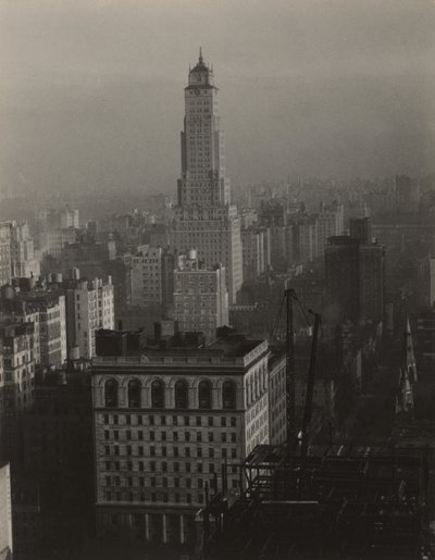 Vom Shelton, New York, 30. Stock—Blick nach Norden von Alfred Stieglitz