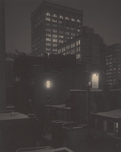 Vom Hinterfenster von Alfred Stieglitz