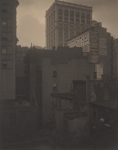 Vom Hinterfenster aus – 291 von Alfred Stieglitz