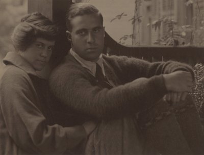 Kitty Stieglitz und Edward Stieglitz von Alfred Stieglitz