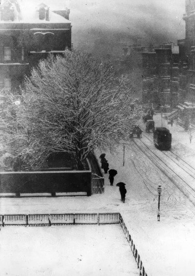 New York, Straßenbild von Alfred Stieglitz