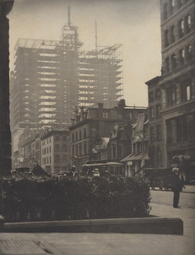 Alt und Neu New York von Alfred Stieglitz