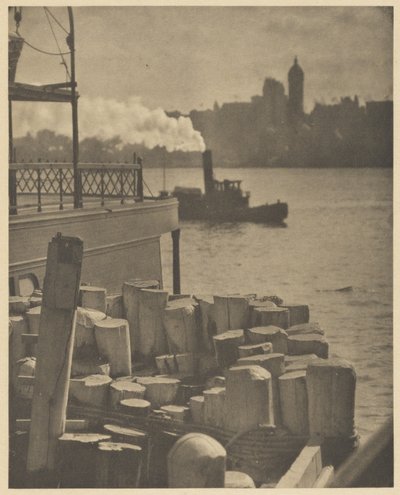 Die Stadt über den Fluss von Alfred Stieglitz