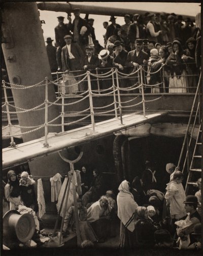 Die Steerage, 1907, gedruckt vor 1913 von Alfred Stieglitz