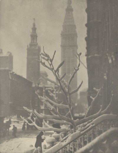Zwei Türme—New York von Alfred Stieglitz