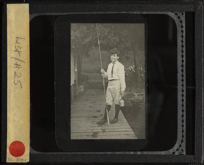 Ohne Titel Howard mit Angelrute von Alfred Stieglitz