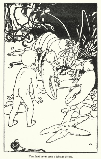Illustration für Die Wasser-Babys von Charles Kingsley von Alice Bolingbroke (after) Woodward