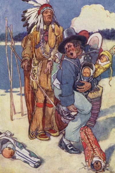 Krankenschwester zu den Papooses! von Alice Bolingbroke (after) Woodward