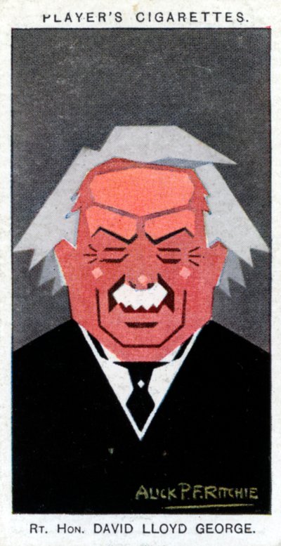 David Lloyd George, 1. Earl Lloyd-George, britischer Premierminister, 1926 von Alick P. F. Ritchie