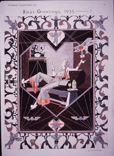 Art-Déco-Interieur von Alistair K. MacDonald