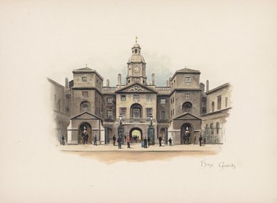 Bekanntes London: Horse Guards von Allan F. Barraud