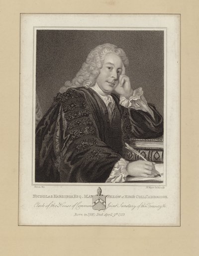 Nicholas Hardinge von Allan Ramsay