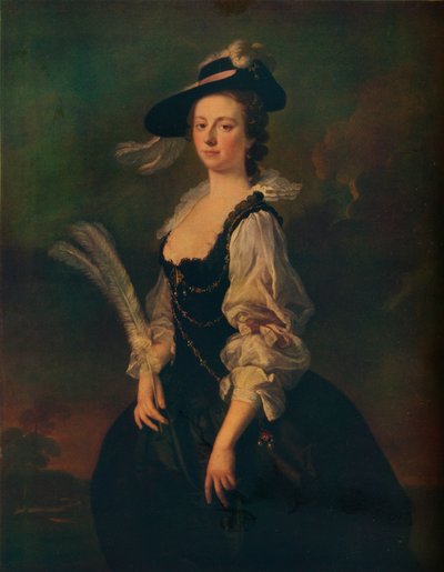 Porträt von Jane Hale, Mrs. Madan, 1746 von Allan Ramsay