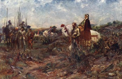 Königin Maria auf dem Carberry Hill von Allan Stewart