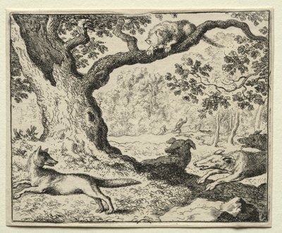 Reineke Fuchs: Die untreue Katze von Allart van Everdingen