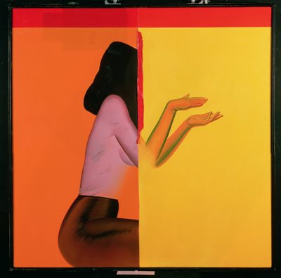 Roter Latexanzug von Allen Jones
