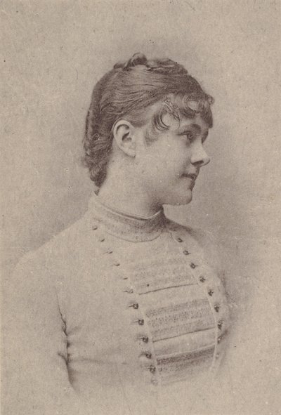 Lili Rupp, aus der Schauspielerinnen-Serie N67 zur Förderung von Virginia Brights Zigaretten für A..., ca. 1888 von Allen and Ginter