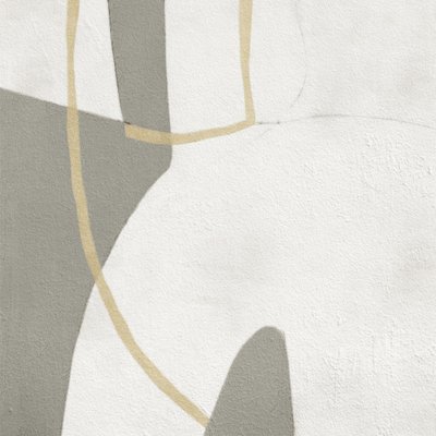 Fließende abstrakte Formen von Alma