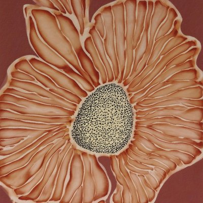 Warme botanische Blüte von Alma