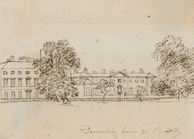 Devonshire House, Piccadilly, London von Alois Schonn