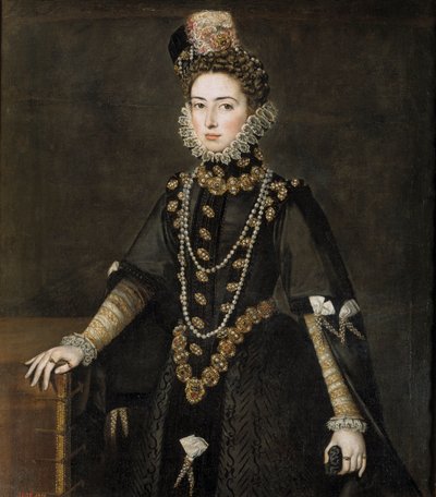 Porträt der Infantin Catherine Michelle von Spanien (1567-1597) von Alonso Sánchez Coello