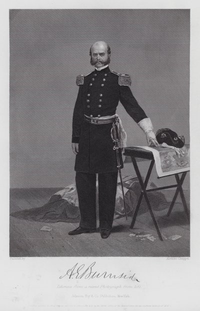 Ambrose Everett Burnside von Alonzo (after) Chappel