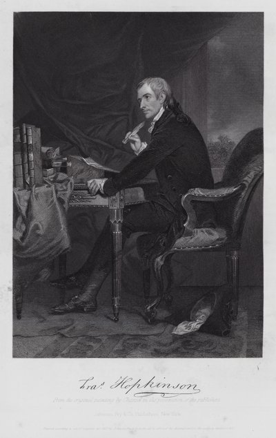 Francis Hopkinson (Stich) von Alonzo (after) Chappel