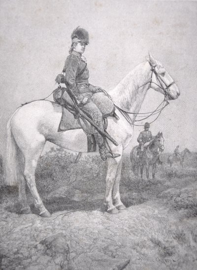 Henry Lee im Jahr 1780, Illustration aus Harper