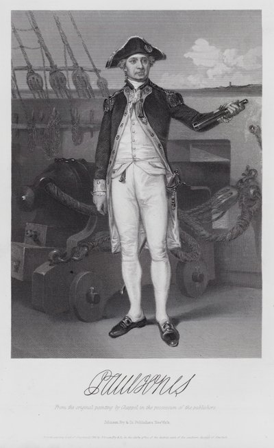 Paul Jones (Gravur) von Alonzo (after) Chappel