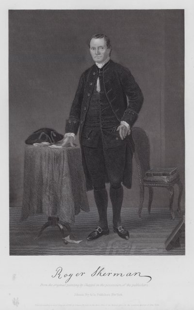 Roger Sherman von Alonzo (after) Chappel