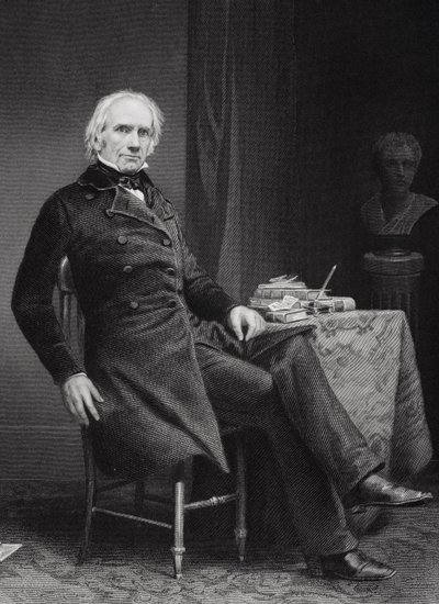 Porträt von Henry Clay (1777-1852) von Alonzo Chappel