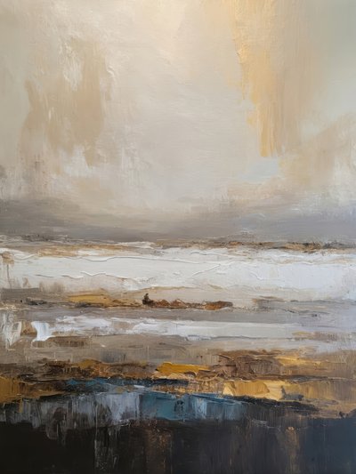 Serene Abstrakte Landschaft von Alpenglow Workshop