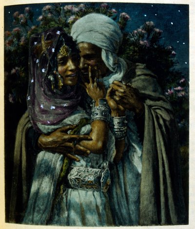 Illustration von Dinet aus 