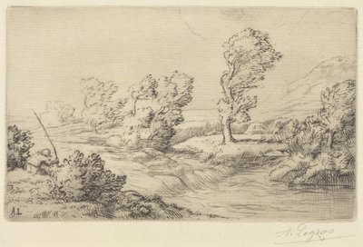 Ufer der Marne von Alphonse Legros