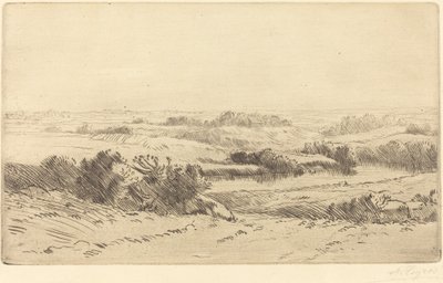 Ufer der Yanne (Les bords de la Yanne) von Alphonse Legros