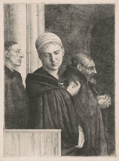 Taufe von Alphonse Legros