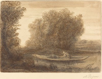 Flussbiegung von Alphonse Legros
